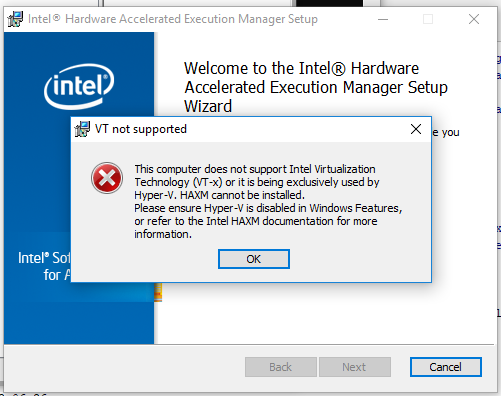 intel x86 emulator accelerator not compatible with mac